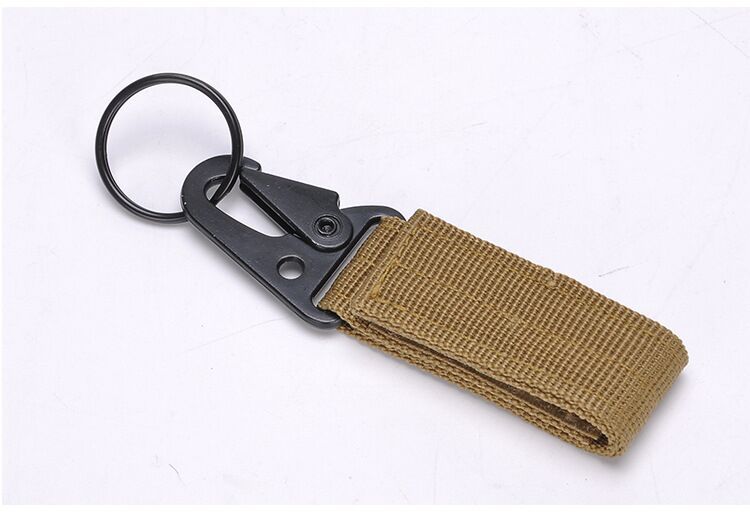 Outdoor Tactics Nylon Ribbon Hanging Buckle Multi-Functional Climbing Button Carabiner Olecranon Hooks Multi-Purpose Belt Keychain Manufacturer Outdoor Tactics Nylon Ribbon Hanging Buckle Multi-Functional Climbing Button Carabiner Olecranon Hooks Multi-Purpose Belt Keychain Manufacturer