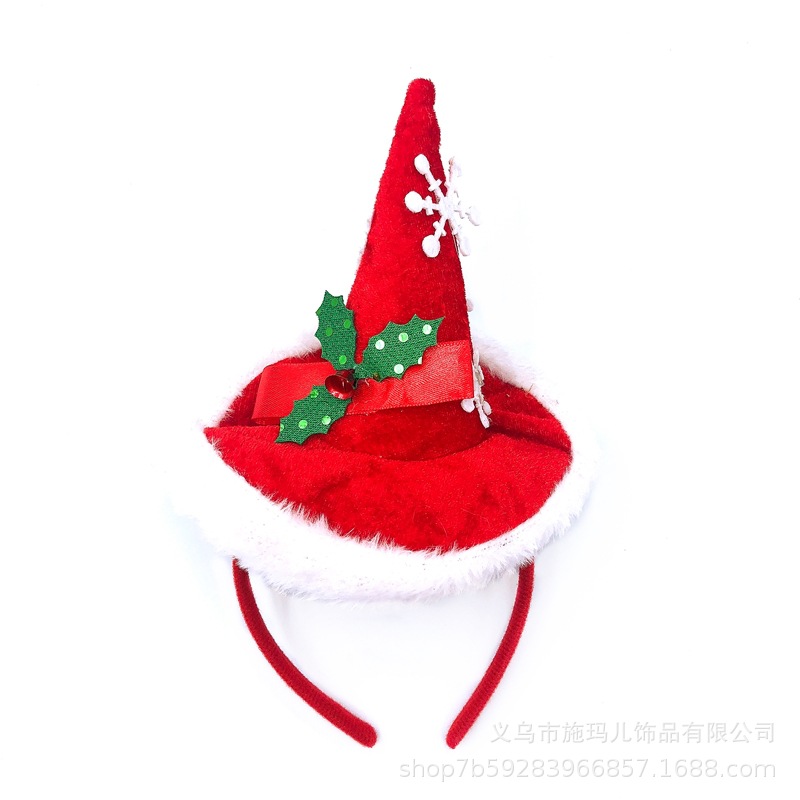 New Hot Sale Christmas Hat Bell Christmas Tree Headband Children's Holiday Party Headdress Gift Decorations New Hot Sale Christmas Hat Bell Christmas Tree Headband Children's Holiday Party Headdress Gift Decorations