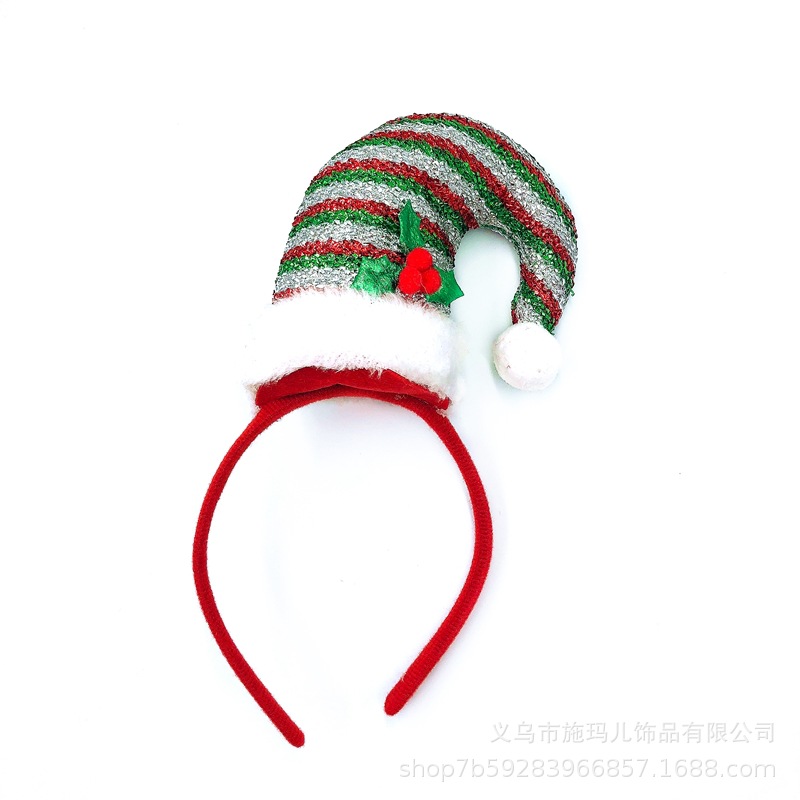 New Hot Sale Christmas Hat Bell Christmas Tree Headband Children's Holiday Party Headdress Gift Decorations New Hot Sale Christmas Hat Bell Christmas Tree Headband Children's Holiday Party Headdress Gift Decorations