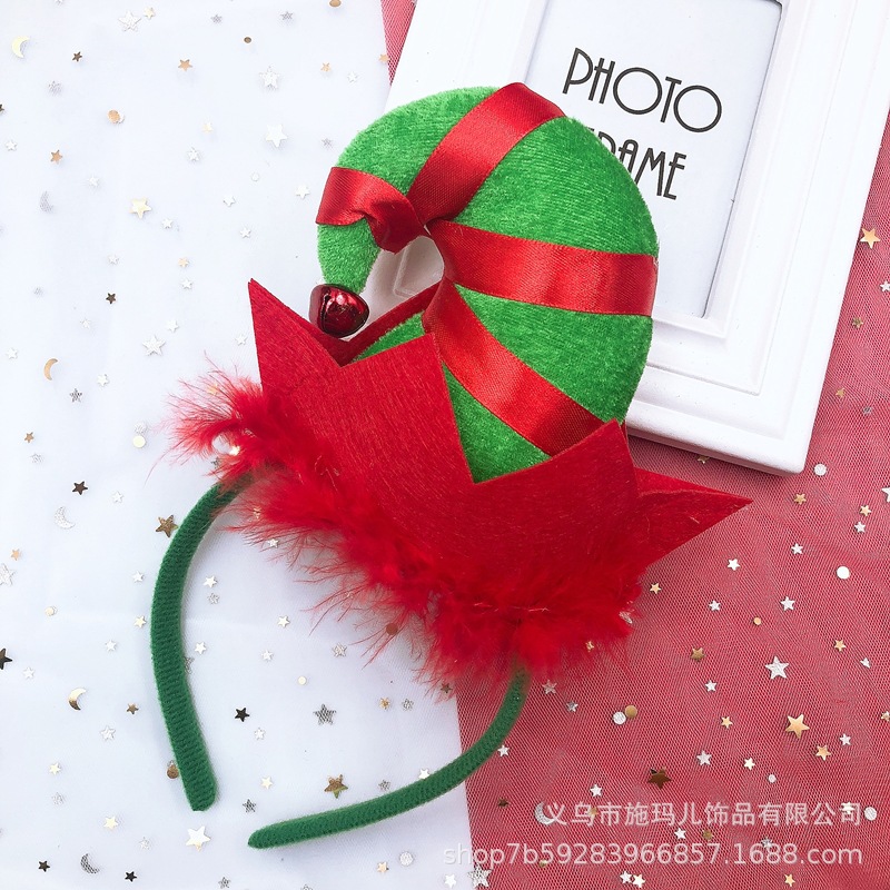 New Hot Sale Christmas Hat Bell Christmas Tree Headband Children's Holiday Party Headdress Gift Decorations New Hot Sale Christmas Hat Bell Christmas Tree Headband Children's Holiday Party Headdress Gift Decorations