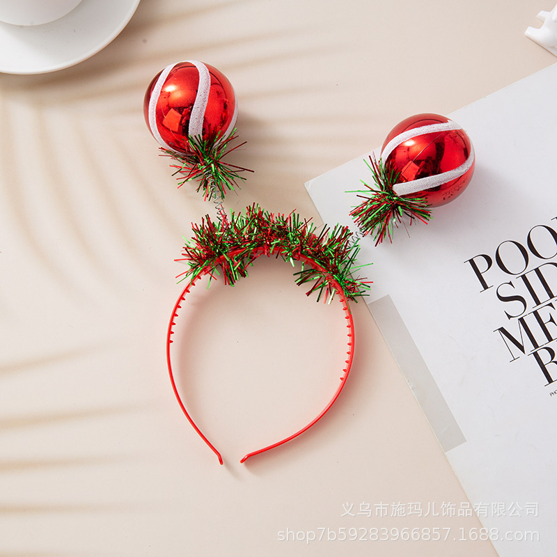 New Hot Sale Christmas Hat Bell Christmas Tree Headband Children's Holiday Party Headdress Gift Decorations New Hot Sale Christmas Hat Bell Christmas Tree Headband Children's Holiday Party Headdress Gift Decorations