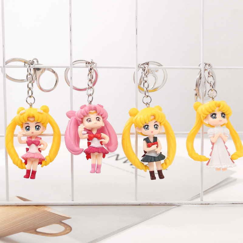 Hot Sale Japan Anime, Cartoon, Cute Sailor Moon Keychain Pendant Girls' Gifts Wholesale Factory Direct Sales Hot Sale Japan Anime, Cartoon, Cute Sailor Moon Keychain Pendant Girls' Gifts Wholesale Factory Direct Sales