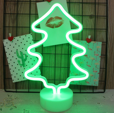 Ins neon LED letters love star flamingo small night light decoration lights decoration Christmas lights