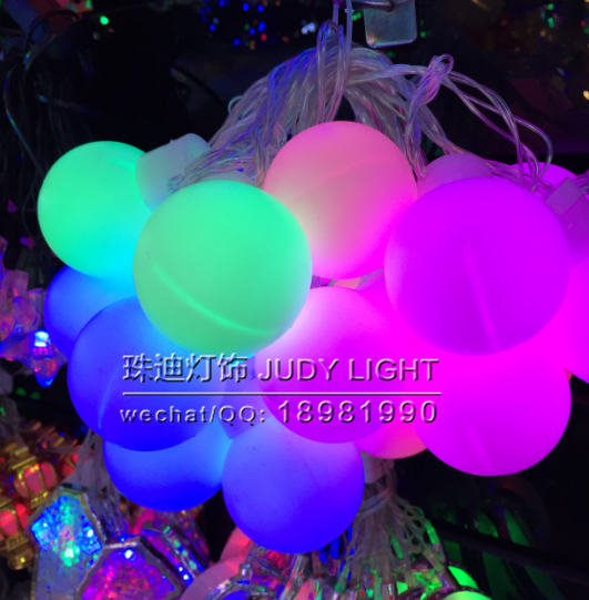 5 cm ball LED lamp string lights Christmas lights wedding decoration bar