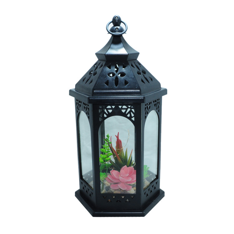 [Creative Storm Lantern Simulation Succulent Light] Storm Lantern Lighting Chain Holiday Light Christmas Lights