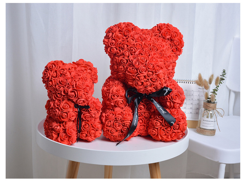 Lover Christmas Gift PE Foamflower Bear Raid Puppy Send Girlfriend Girlfriends Festival Promotion Gift Wholesale Lover Christmas Gift PE Foamflower Bear Raid Puppy Send Girlfriend Girlfriends Festival Promotion Gift Wholesale