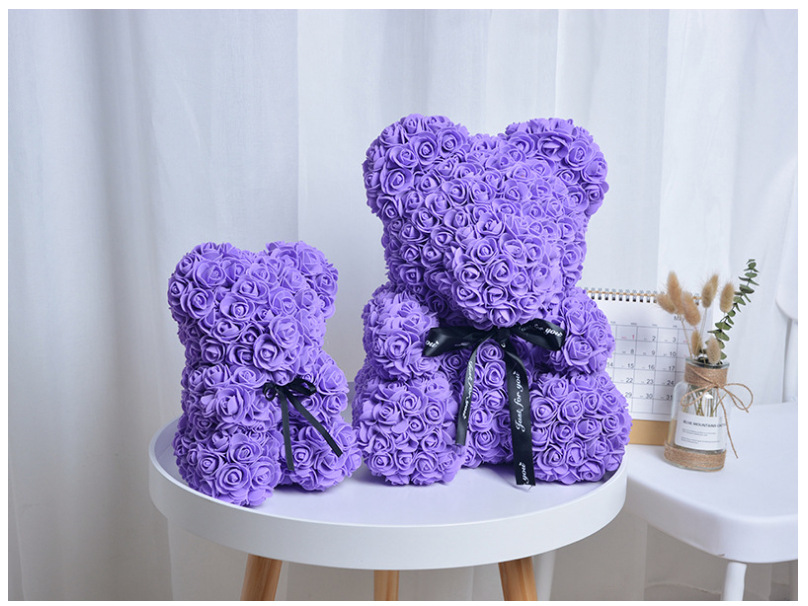 Lover Christmas Gift PE Foamflower Bear Raid Puppy Send Girlfriend Girlfriends Festival Promotion Gift Wholesale Lover Christmas Gift PE Foamflower Bear Raid Puppy Send Girlfriend Girlfriends Festival Promotion Gift Wholesale