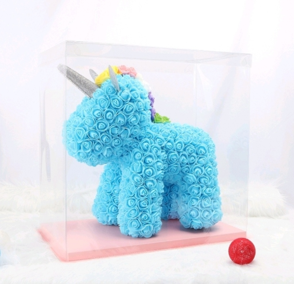 Unicorn Eternal Life PE Flower Artificial Rose Valentine's Day Christmas Gift for Girlfriend and Friends Unicorn Eternal Life PE Flower Artificial Rose Valentine's Day Christmas Gift for Girlfriend and Friends
