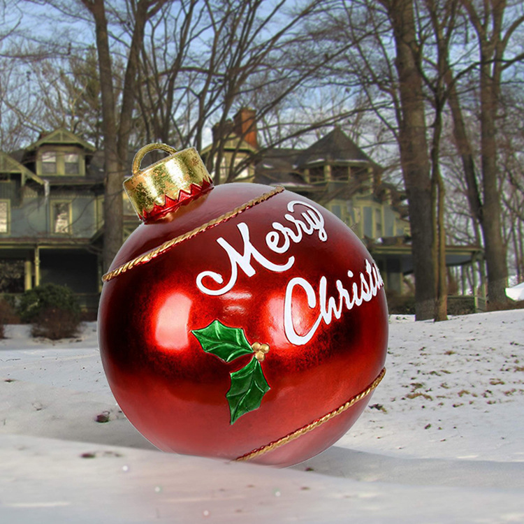 Christmas Jewelry Ball Outdoor Fun Holiday Atmosphere Crafts PVC Inflatable Toy Ball Independent Station Cross-Border Hot Christmas Jewelry Ball Outdoor Fun Holiday Atmosphere Crafts PVC Inflatable Toy Ball Independent Station Cross-Border Hot