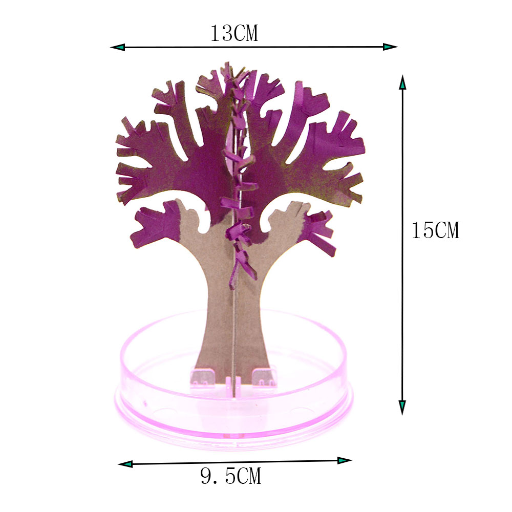 Romantic Cherry Blossoms Tree Colorful Magic Christmas Tree DIY Fun Pediatrics Toy Paper Tree Flowering Romantic Cherry Blossoms Tree Colorful Magic Christmas Tree DIY Fun Pediatrics Toy Paper Tree Flowering