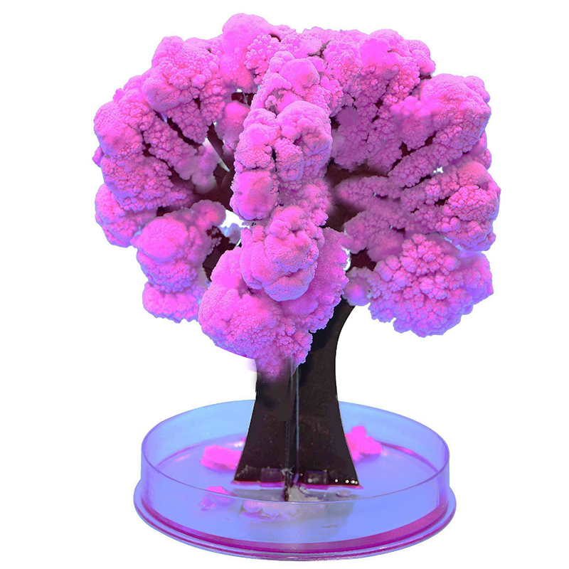 Romantic Cherry Blossoms Tree Colorful Magic Christmas Tree DIY Fun Pediatrics Toy Paper Tree Flowering Romantic Cherry Blossoms Tree Colorful Magic Christmas Tree DIY Fun Pediatrics Toy Paper Tree Flowering