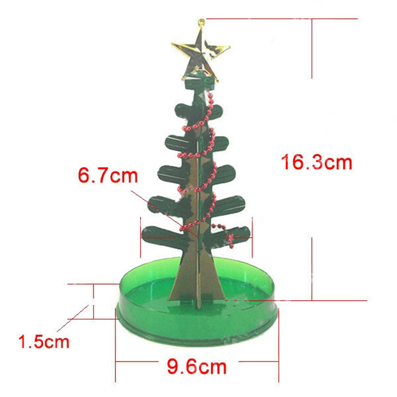 Paper Tree Flowering Children Education Cherry Tree Crystalline Christmas Tree Magic Gift Decoration Magic Tree Science Toy