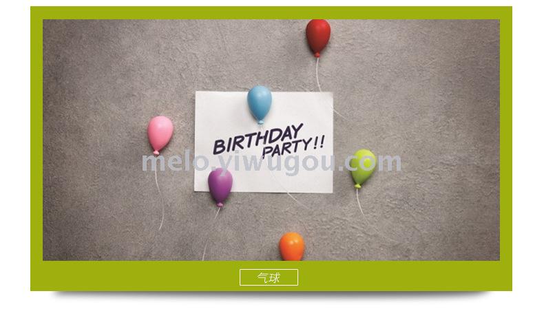 Balloon magnet refrigerator sticker Balloon magnet refrigerator sticker