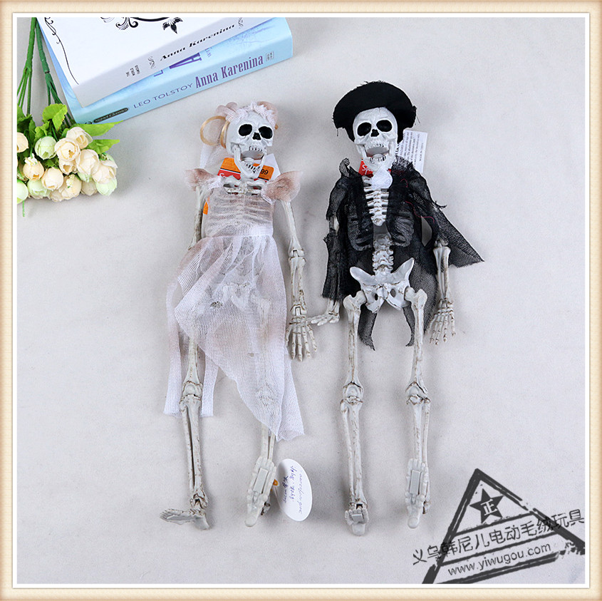 Halloween Ghost Festival Props Supplies Bar Trick Decoration Skull Skeleton 2