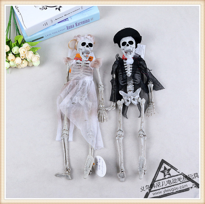 Halloween Ghost Festival Props Supplies Bar Trick Decoration Skull Skeleton 2