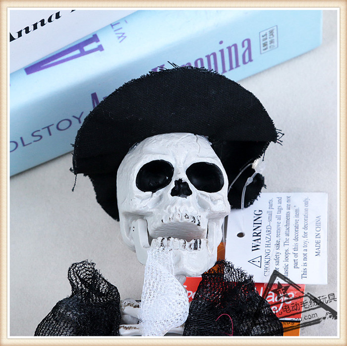 Halloween Ghost Festival Props Supplies Bar Trick Decoration Skull Skeleton 2