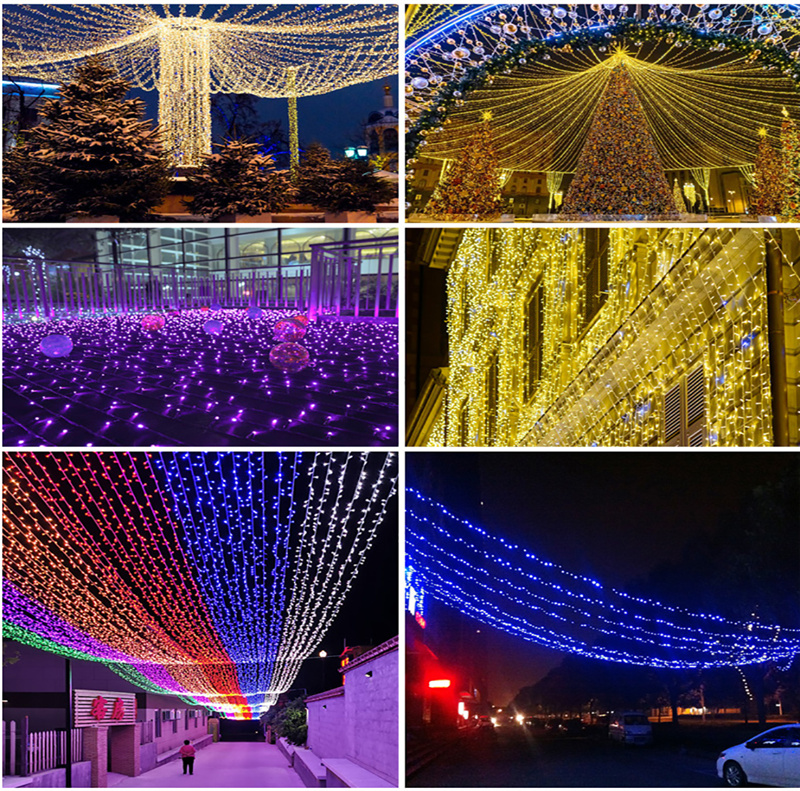 Factory fairy string lights led Christmas Tree lamp Festival Party items Wedding decoration lights