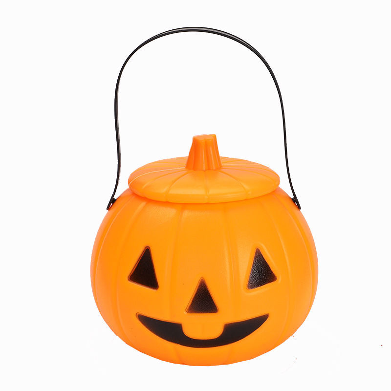 Halloween Pumpkin Lantern Portable Self-Produced Decoration Festive Supplies Halloween Props Playing Plastic Children Pumpkin Lantern Halloween Pumpkin Lantern Portable Self-Produced Decoration Festive Supplies Halloween Props Playing Plastic Children Pumpkin Lantern