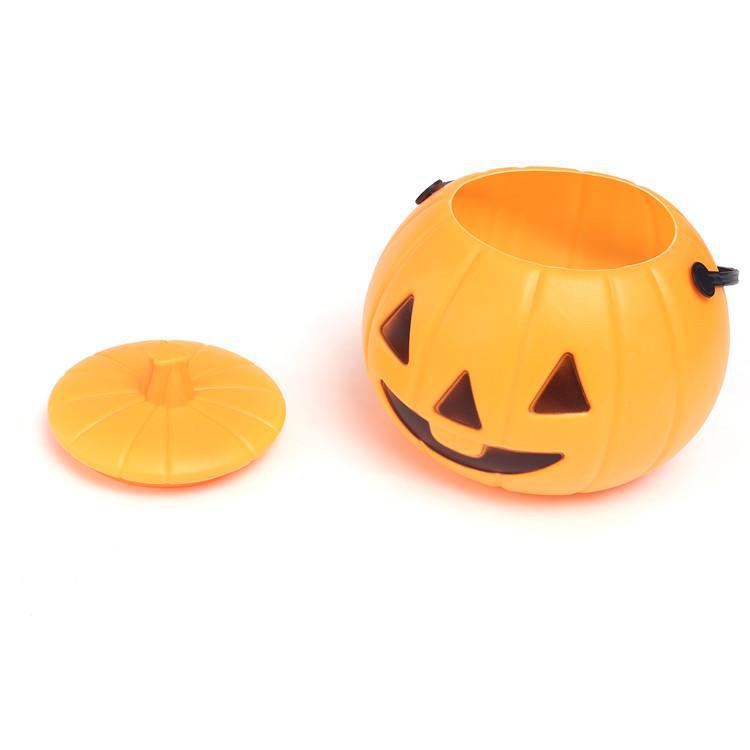 Halloween Pumpkin Lantern Portable Self-Produced Decoration Festive Supplies Halloween Props Playing Plastic Children Pumpkin Lantern Halloween Pumpkin Lantern Portable Self-Produced Decoration Festive Supplies Halloween Props Playing Plastic Children Pumpkin Lantern