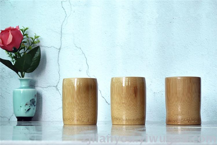 Features handmade bamboo tea cups water cup Bamboo cup practical trumpet factory customization can be carved