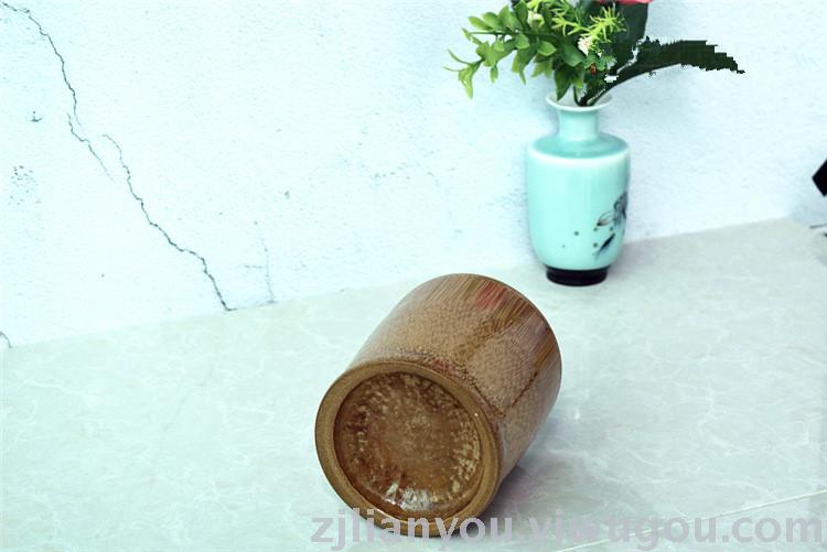 Features handmade bamboo tea cups water cup Bamboo cup practical trumpet factory customization can be carved Features handmade bamboo tea cups water cup Bamboo cup practical trumpet factory customization can be carved