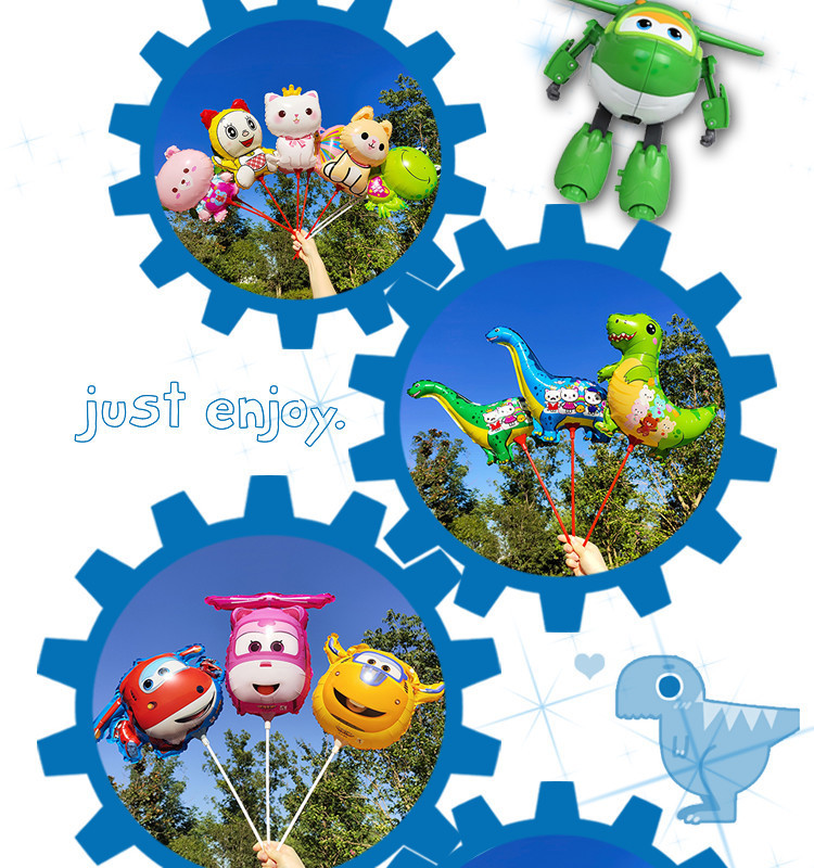 Balloon Wholesale Stall Wholesale Medium Support Rod WeChat Push Aluminum Film Children Stall Inflatable Toy Animal Cartoon Balloon Wholesale Stall Wholesale Medium Support Rod WeChat Push Aluminum Film Children Stall Inflatable Toy Animal Cartoon