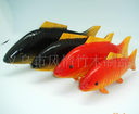 Supply simulation carp red trumpet simulation animal wooden toys, bamboo toys