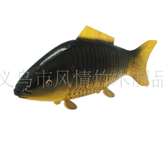 Supply simulation carp red trumpet simulation animal wooden toys, bamboo toys Supply simulation carp red trumpet simulation animal wooden toys, bamboo toys
