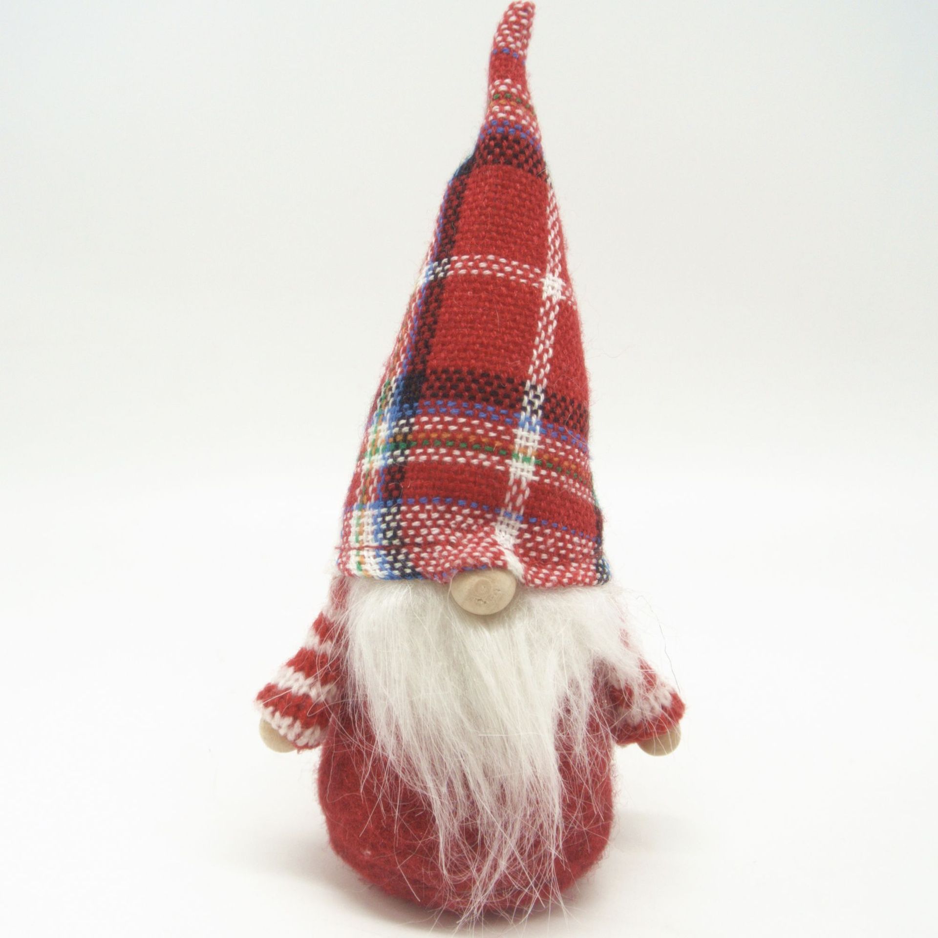 Santa Claus and Girl Christmas Decorations