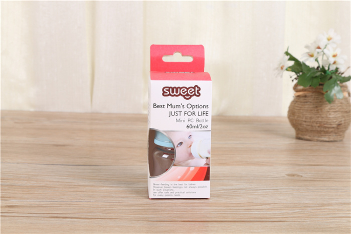 Neonatal bottle newborn baby wide caliber anti - drop mini trumpet 60 ml drinking milk bottle Neonatal bottle newborn baby wide caliber anti - drop mini trumpet 60 ml drinking milk bottle