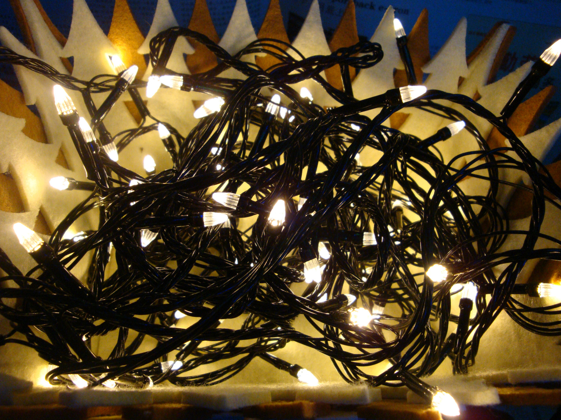 LED towns flash towns string towns Christmas room Christmas tree decorated with stars 10 meters 100 towns star towns