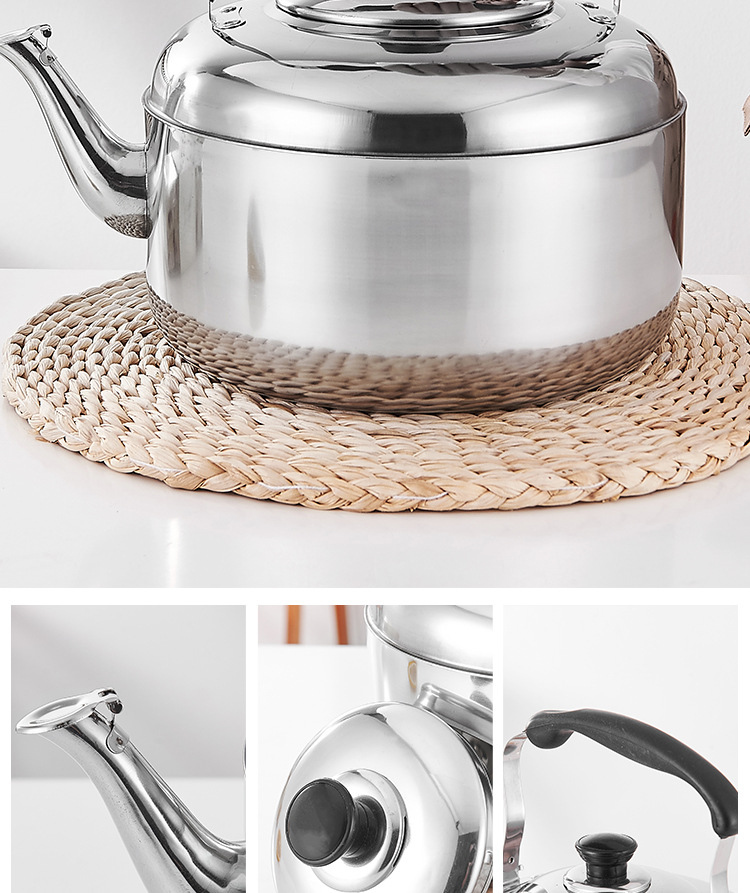 Stainless Steel Kettle Gas Household Whistle Sound Electric Kettle Boiling Water Kettle Gas Induction Cooker 4l5l6l Stainless Steel Kettle Gas Household Whistle Sound Electric Kettle Boiling Water Kettle Gas Induction Cooker 4l5l6l