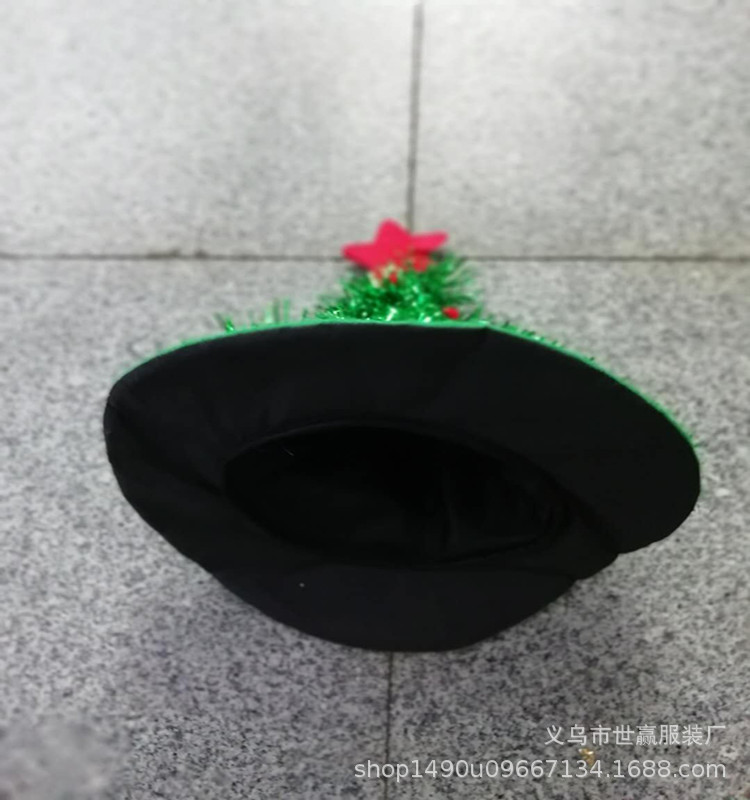 Christmas tree hat party dress prop hat Christmas tree hat party dress prop hat
