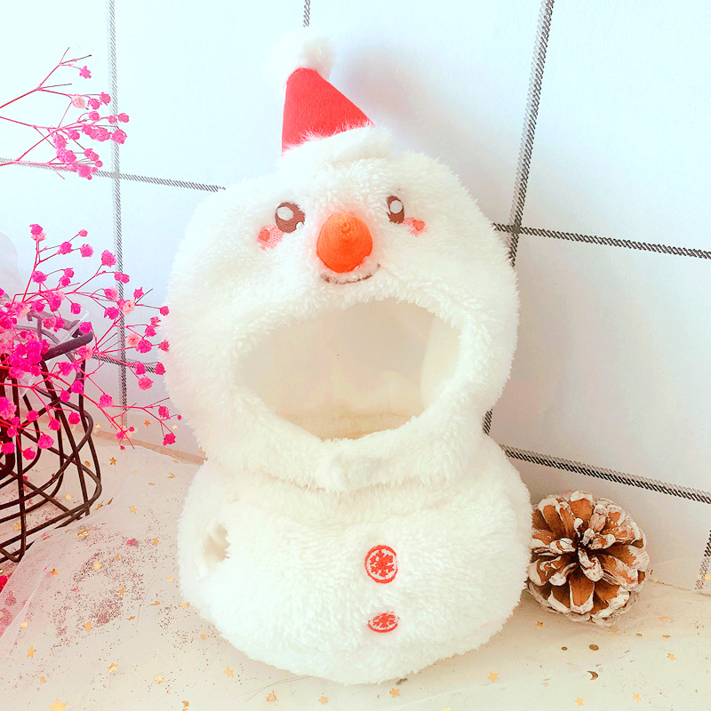 Spot Goods Christmas Hat Snowman Ball Clothes Pants 20cm Suit 20cm Doll Clothes Star Doll Aidou Dress-up
