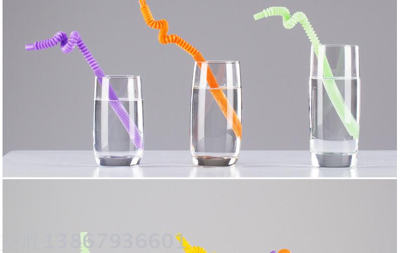 Whistle all bend straws innovation crazy diy personality plastic art drink all bend straws wholesale