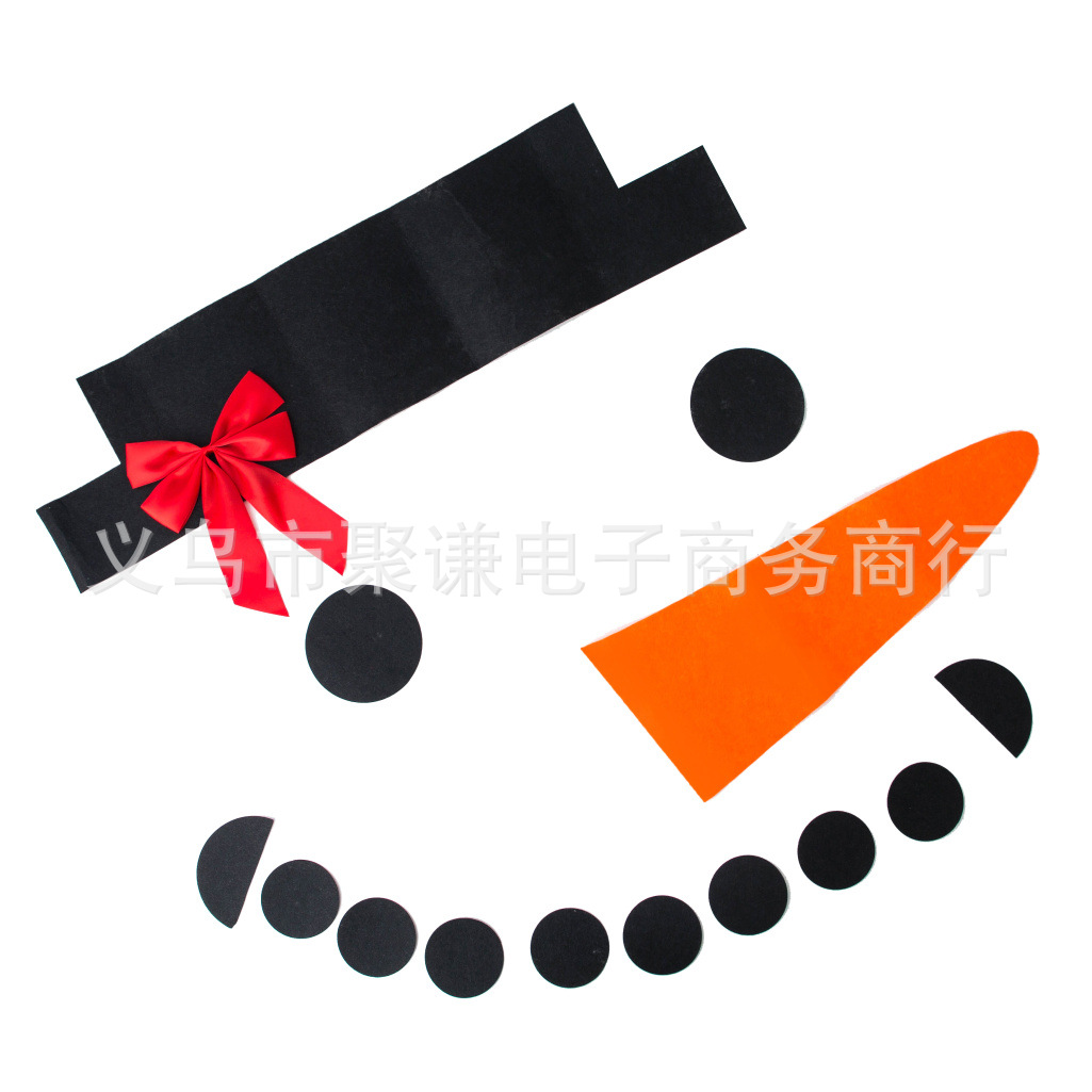 DIY Christmas Snowman Decoration Outdoor Decoration Dress up Garage Gate Gate Door Old Man Elk Bow Hat DIY Christmas Snowman Decoration Outdoor Decoration Dress up Garage Gate Gate Door Old Man Elk Bow Hat