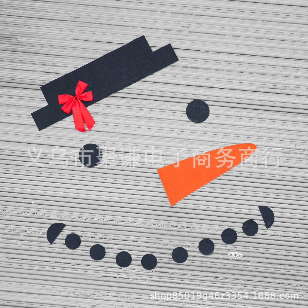 DIY Christmas Snowman Decoration Outdoor Decoration Dress up Garage Gate Gate Door Old Man Elk Bow Hat DIY Christmas Snowman Decoration Outdoor Decoration Dress up Garage Gate Gate Door Old Man Elk Bow Hat