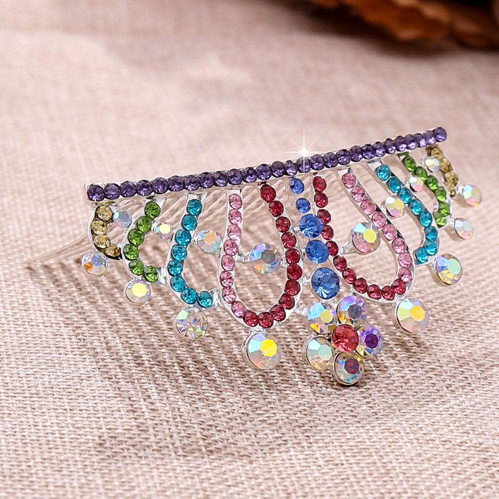 Korean Style Children Crown Headdress Baby Little Girl Birthday Show Princess Crown Hair Ornament Hair Comb Girls' Accessories Korean Style Children Crown Headdress Baby Little Girl Birthday Show Princess Crown Hair Ornament Hair Comb Girls' Accessories