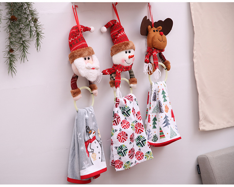 Foreign Trade Popular Style Christmas Decoration Supplies Christmas Clothes Napkin Ring Home Pendant Towel Ring Creative Dress-up Foreign Trade Popular Style Christmas Decoration Supplies Christmas Clothes Napkin Ring Home Pendant Towel Ring Creative Dress-up