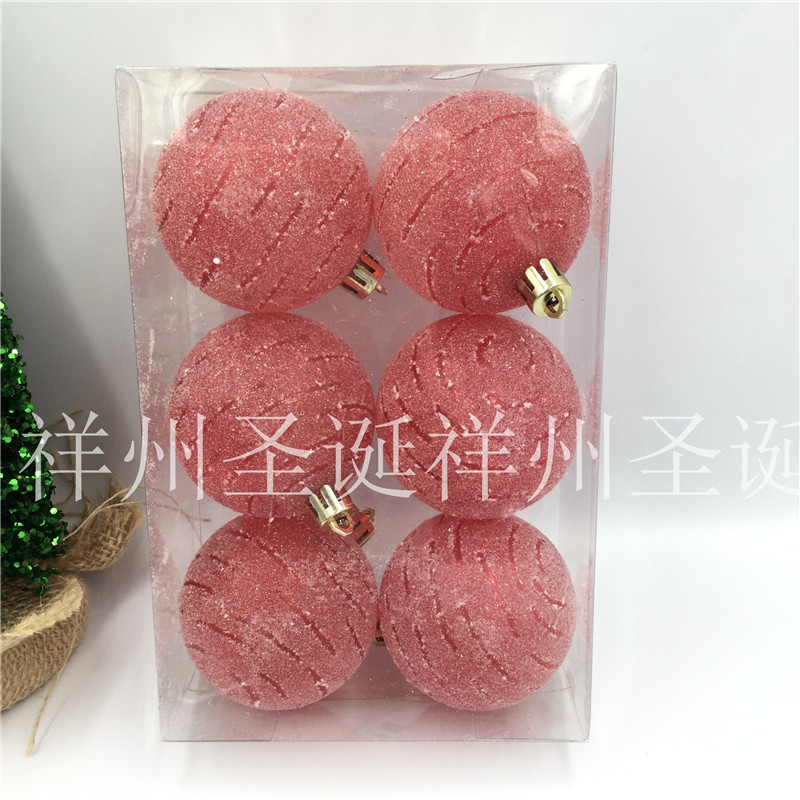 Factory Direct Sales Christmas Decoration Christmas Gift Christmas Pendant Electroplating Ball