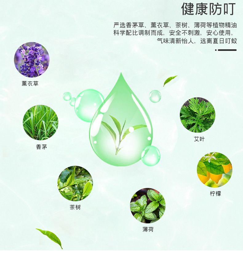 Luminous Mosquito Repellent Bracelet Portable Portable Outdoor Anti-Mosquito Bracelet Children Mosquito Repellent Liquid Organic Essence Oil Bracelet