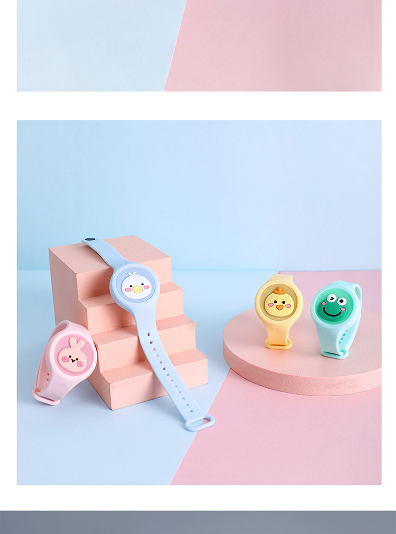 Luminous Mosquito Repellent Bracelet Portable Portable Outdoor Anti-Mosquito Bracelet Children Mosquito Repellent Liquid Organic Essence Oil Bracelet