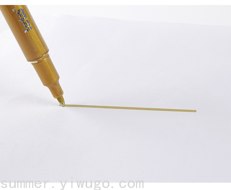 Marking Pen Invitation Card Signature Pen Waterproof Colorfast DIY Album Black Card Greeting Card Title Mark Pen