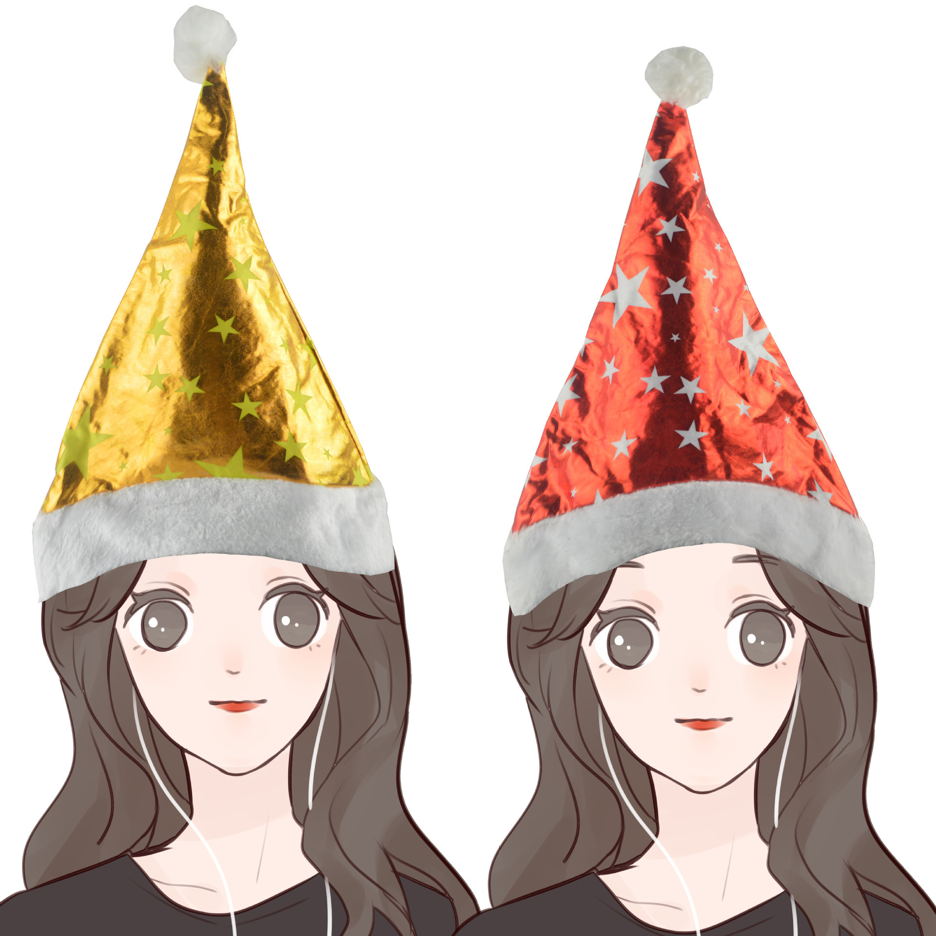 Christmas Decorations Children Present Small Gift Dress up Christmas Headdress Kindergarten Christmas Christmas Hat