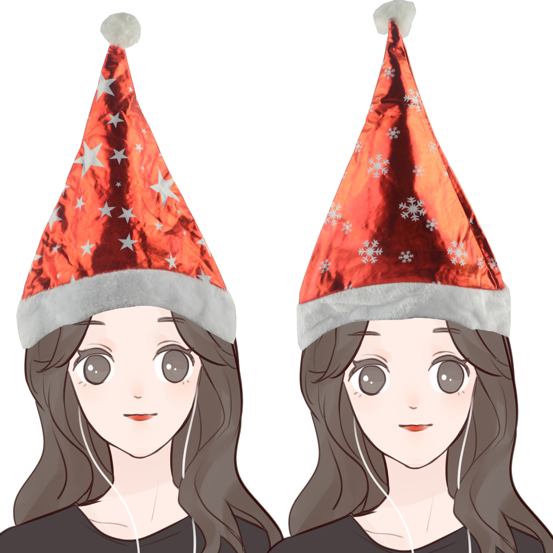 Christmas Decorations Children Present Small Gift Dress up Christmas Headdress Kindergarten Christmas Christmas Hat