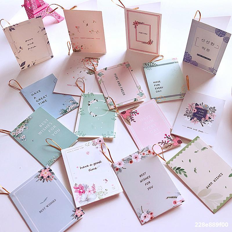 South Korea creates the fold to take the string card kindergarten children 61 children festival wishes small card invitation letter