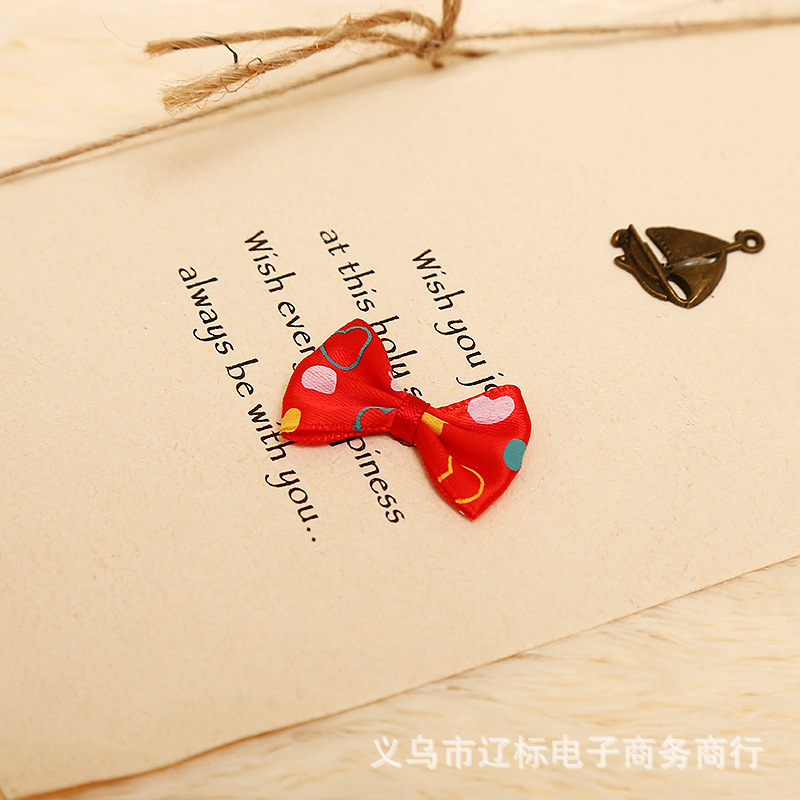 Can be customized wide swallowtail bow clothing accessories invitation card decoration pet accessories wholesale Can be customized wide swallowtail bow clothing accessories invitation card decoration pet accessories wholesale