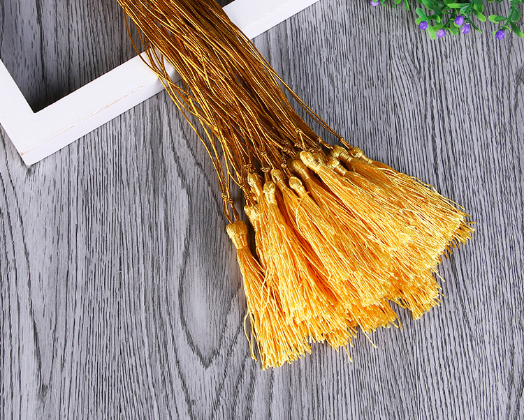 Factory direct selling invitation card fringe bookmark hanging fringe sachet jewelry jewelry accessories tassel custom-made