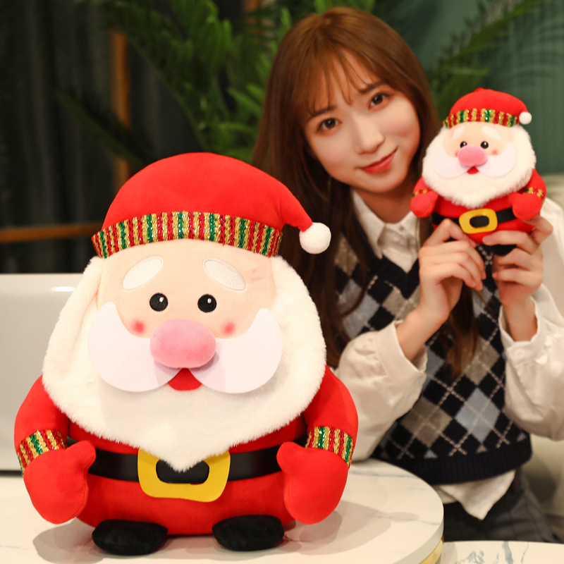 New Santa Claus Christmas David&#039;s Deer Doll Cute Crane Machines Cute Doll Gift Gift Dress up Plush Toy