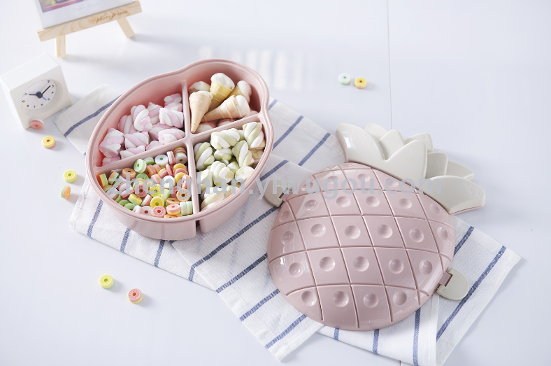 Pineapple candy box melon box fashion candy dry goods storage box Pineapple candy box melon box fashion candy dry goods storage box